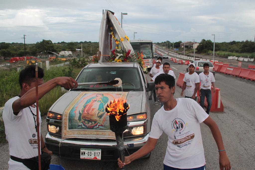 La Antorcha Guadalupana sortea últimos obstáculos migratorios y alista su llegada a Nueva York