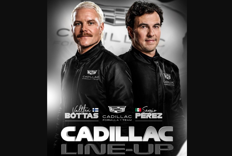 Cadillac confirma a Checo Pérez y Bottas para su debut en 2026