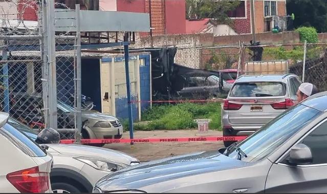 Hombre resulta herido tras asalto a las afueras de un lote de autos en San Andrés Cholula