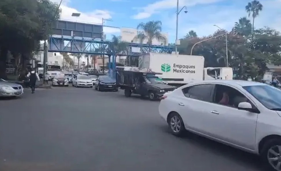 El accidente en la Glorieta de la Luna