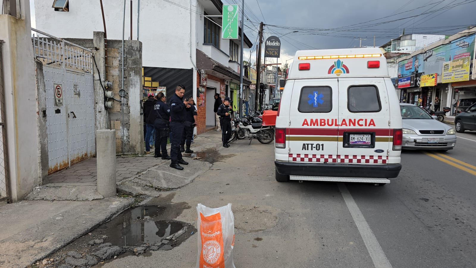 Hombre es apuñalado en Tlaxcala al defender a mujer de su ex-pareja