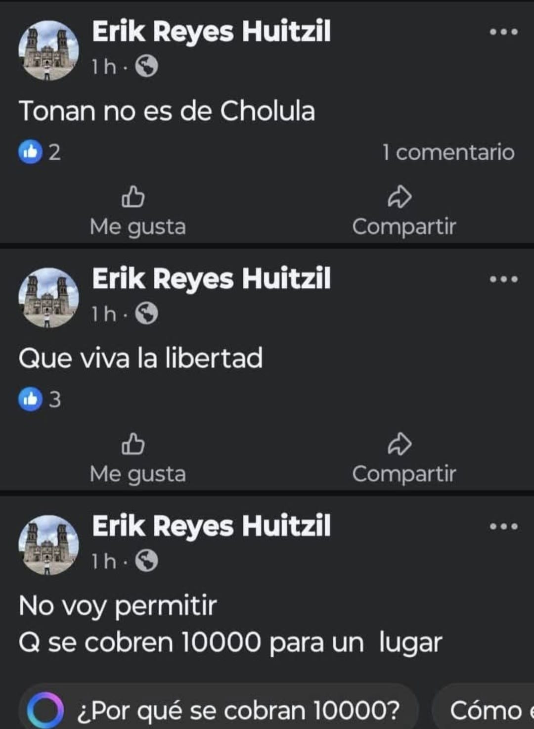 Titular de Cultura de San Pedro Cholula desmiente renuncia tras hackeo de cuenta personal