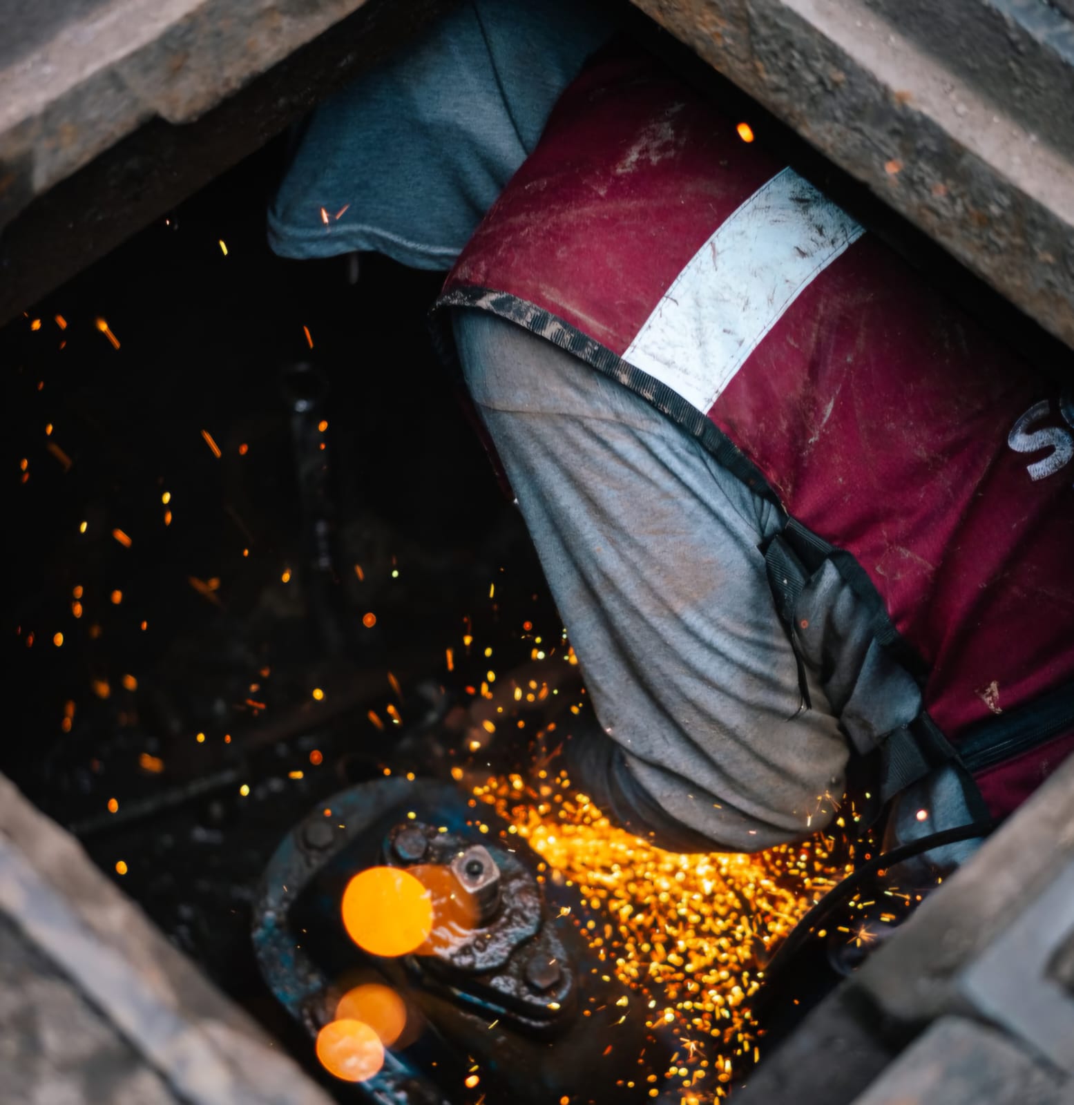 Realiza Sosapac mantenimiento correctivo en caja de válvulas de distribución