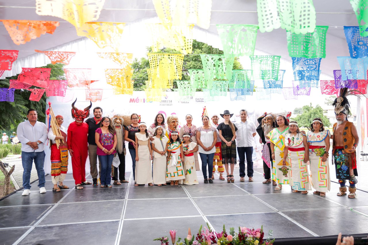 Fortalece San Andrés Cholula su identidad con el Encuentro de Tlachihualtepetl y Cocineras Tradicionales