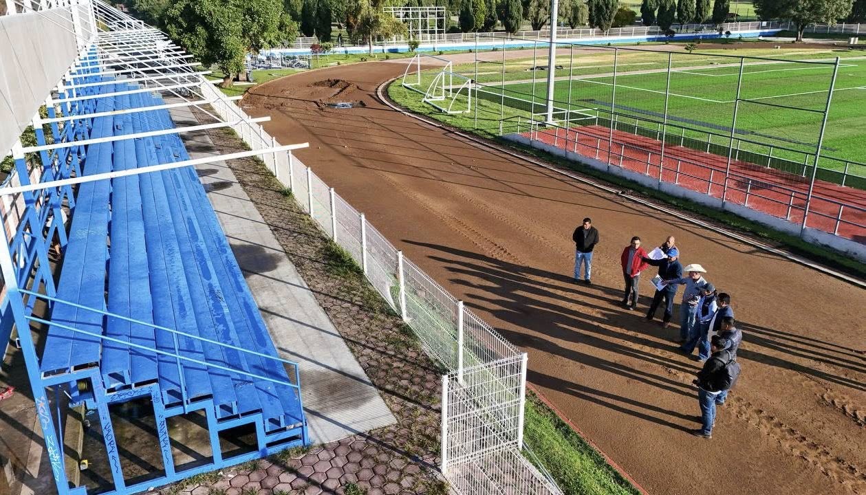 Supervisa Guadalupe Cuautle avance de obras emblemáticas en San Andrés Cholula