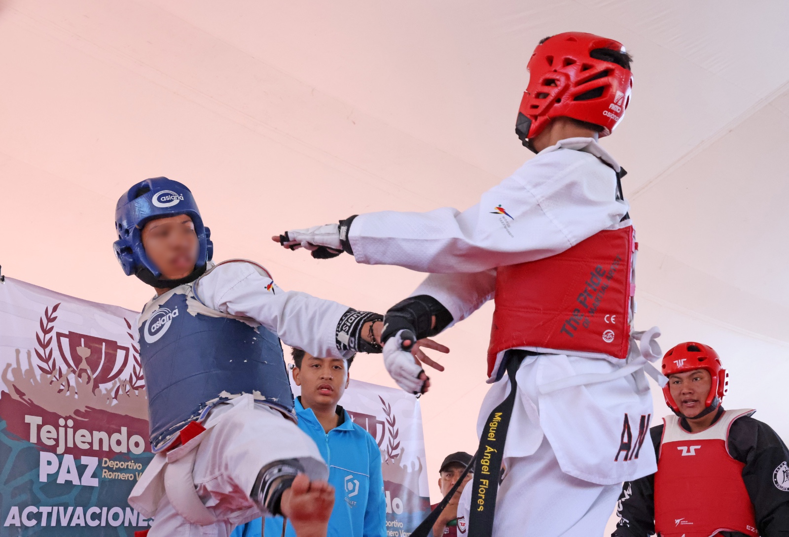 Cuautlancingo sede del evento deportivo de kickboxing