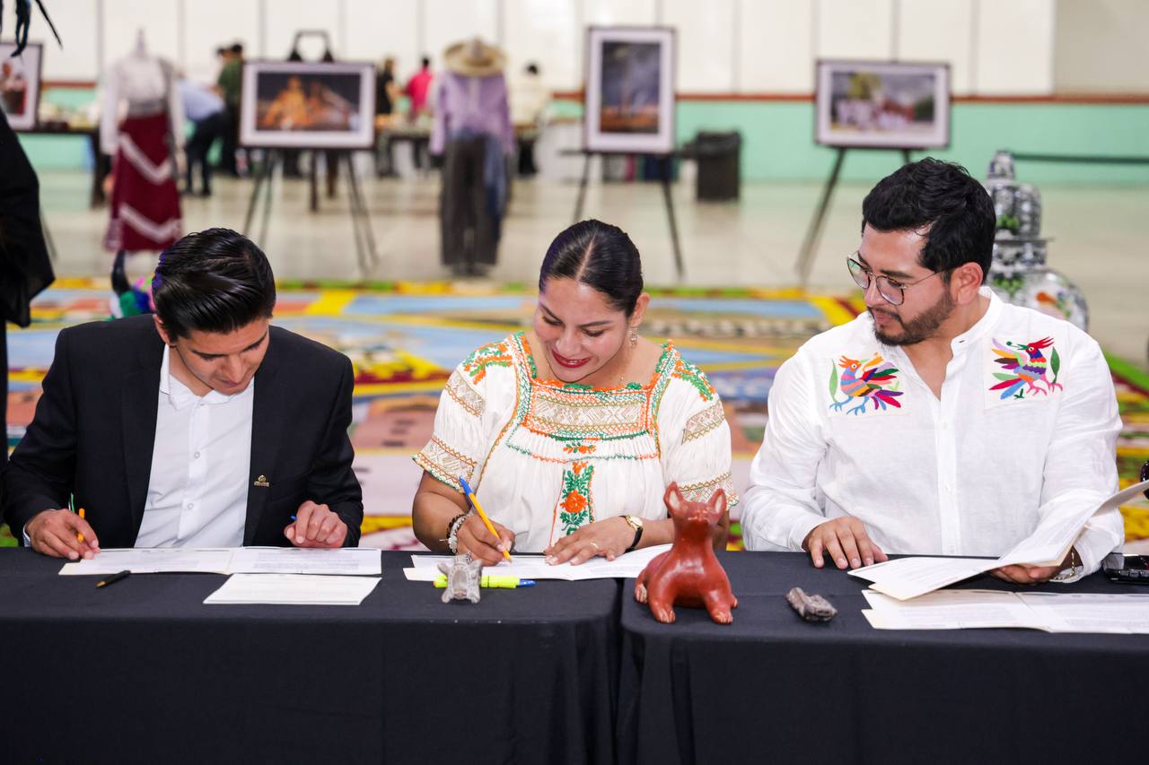 Hermanamiento entre San Andrés Cholula y Huamantla fortalece el patrimonio vivo de México 