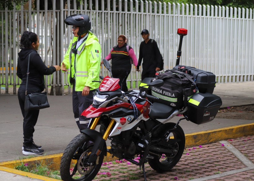 Motoambulancias que salvan vidas en Puebla