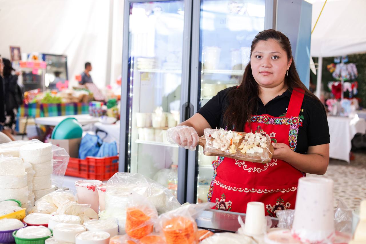 Celebra San Andrés Cholula la tradición con la 24ª Feria del Queso en Santa María Tonantzintla