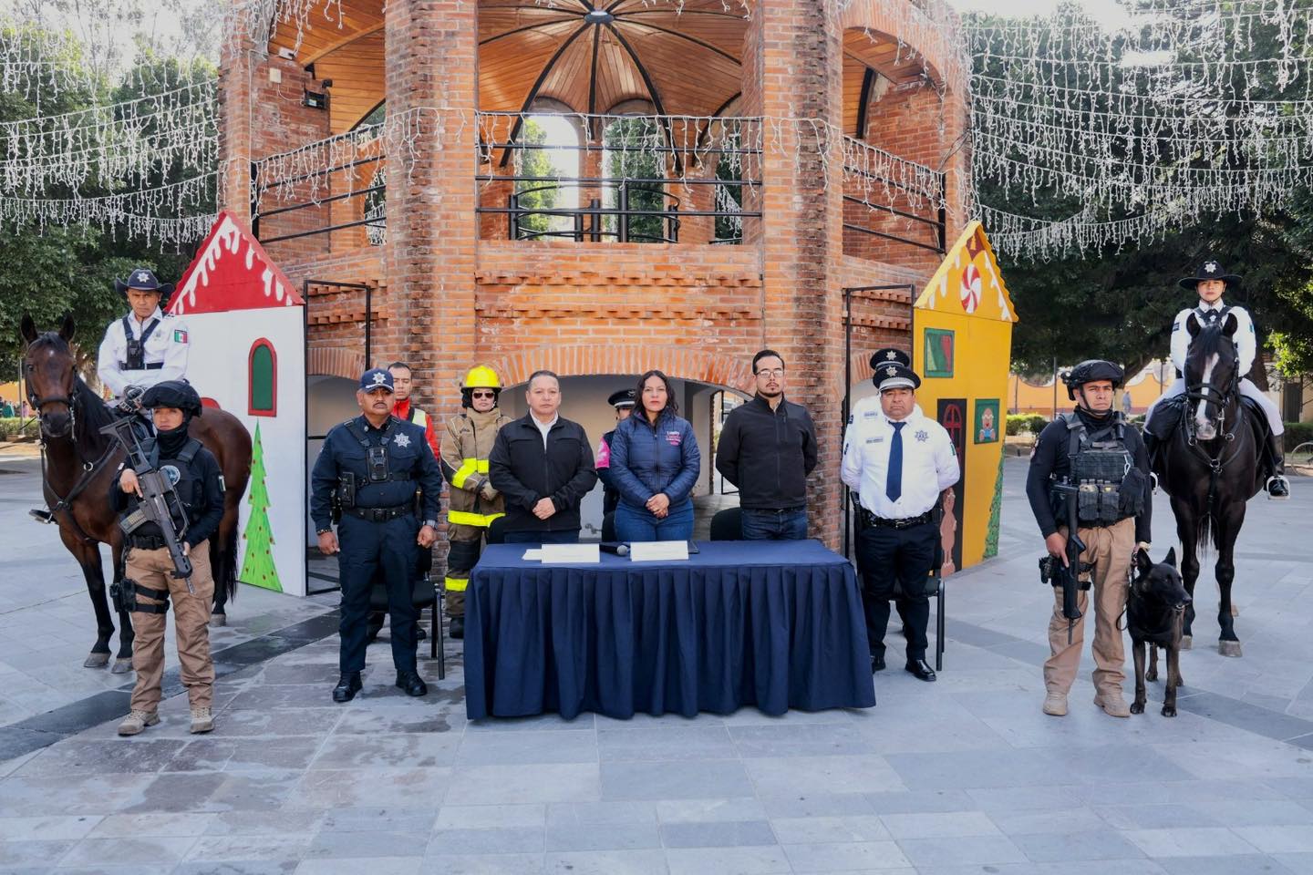 Inicia Operativo de Seguridad Guadalupe - Reyes en San Andrés Cholula