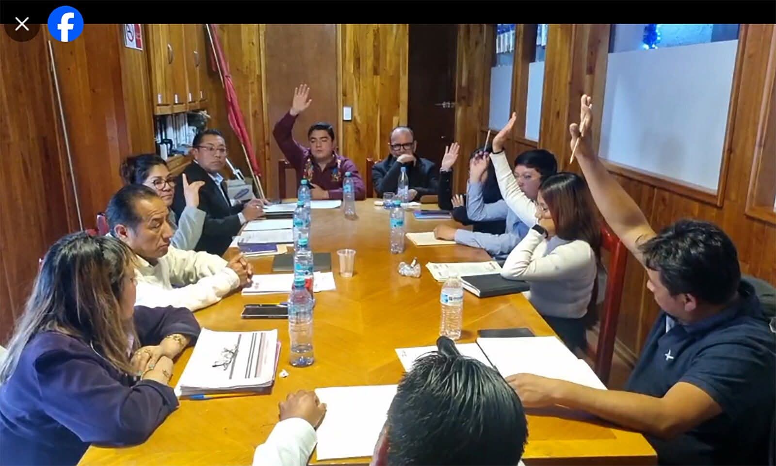 Cabildo de Amaxac aprueba donar el 50% de su salario para salud pública