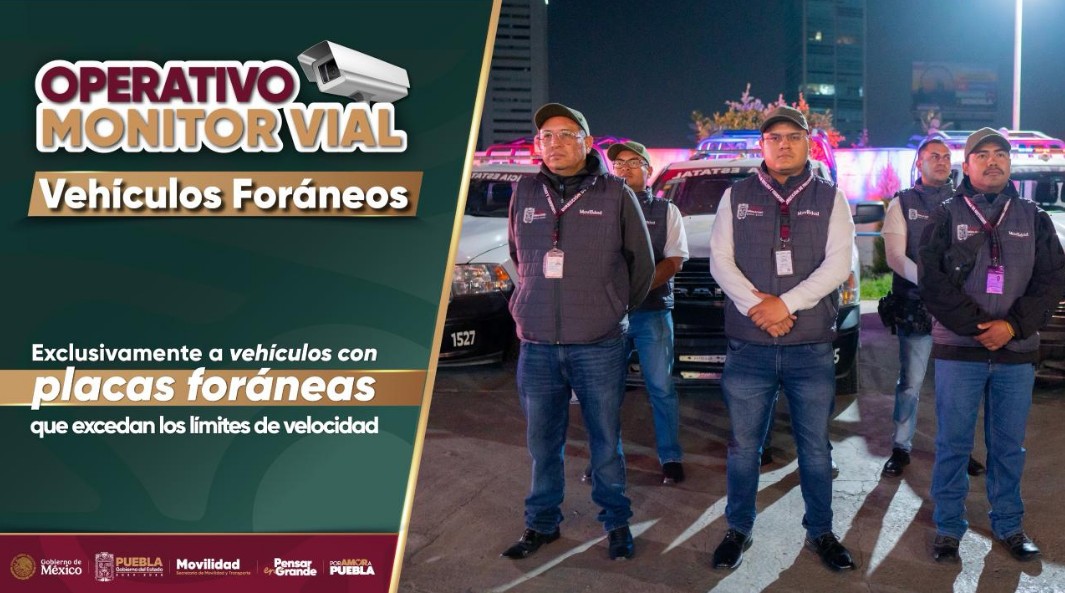 Puebla endurece medidas contra el exceso de velocidad