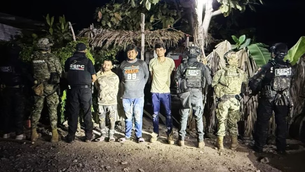 Detención de tres extorsionadores clave de Los Blancos de Troya en Michoacán