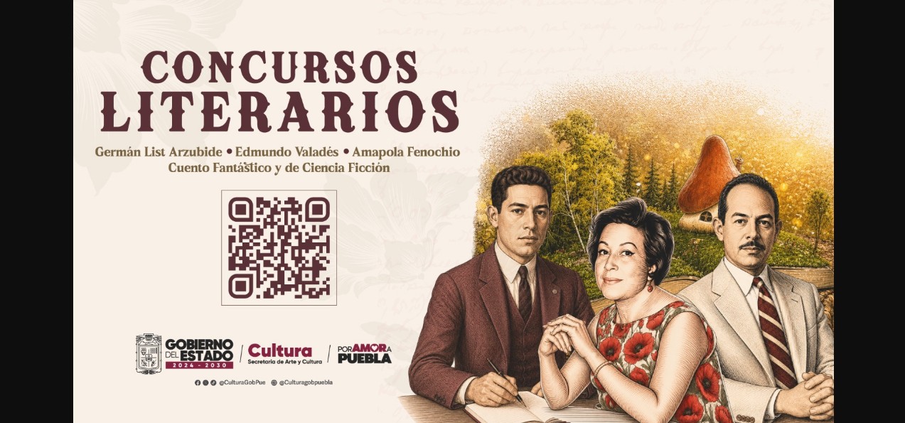 Escritores revisan convocatorias literarias en Puebla