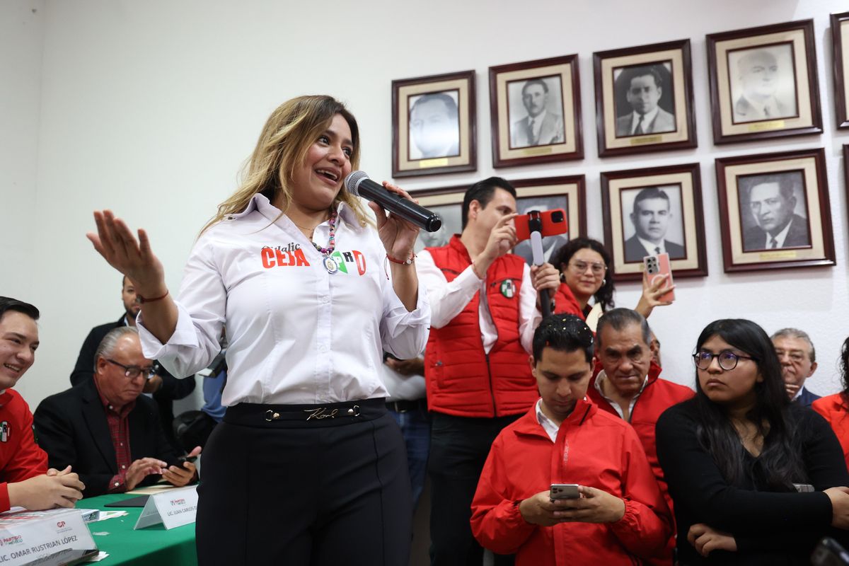 Xitlalic Ceja asume dirigencia del PRI en Puebla rumbo a la reconfiguración del partido