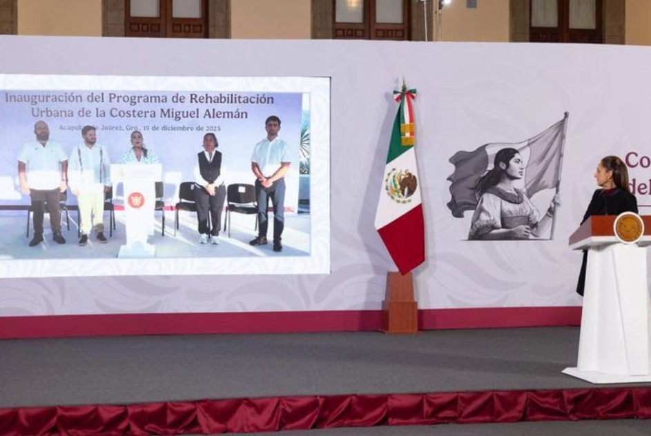 Sheinbaum inaugura la nueva Costera Miguel Alemán en Acapulco