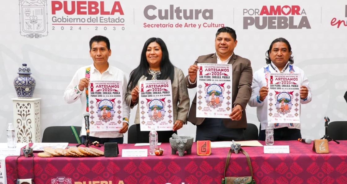 Cholula albergará el Primer Encuentro Nacional de Artesanos 2025