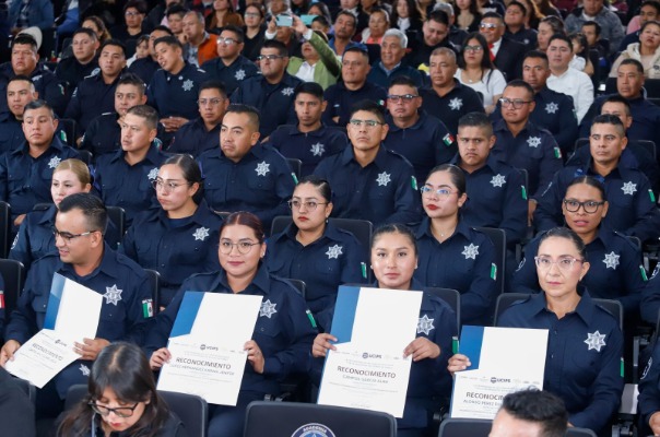Se suman 138 elementos a policías estatales y municipales de Puebla 