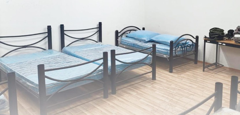 Habilita gobierno de Puebla 65 dormitorios para personas en situación de calle 