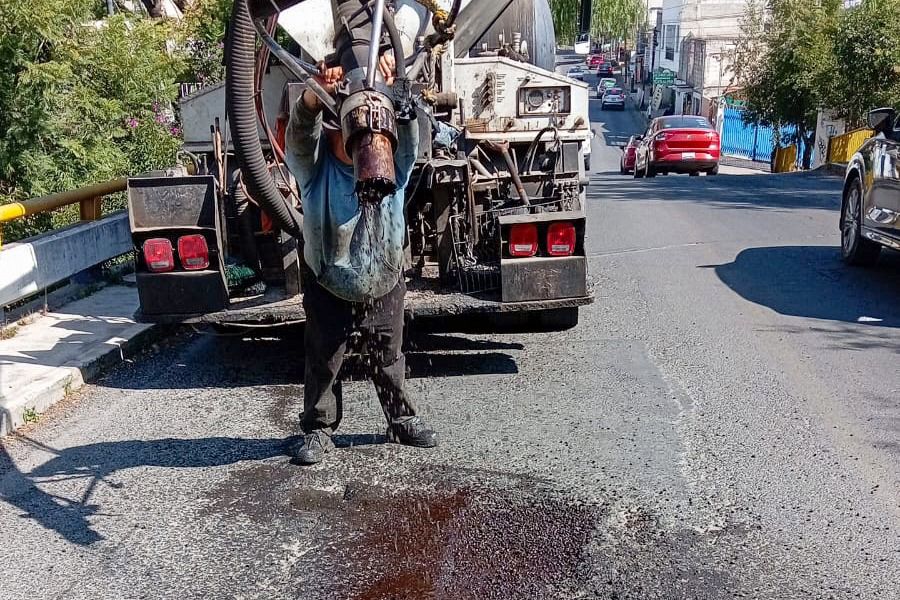 Tlaxcala mejora la avenida Juárez y acelera el bacheo en San Esteban