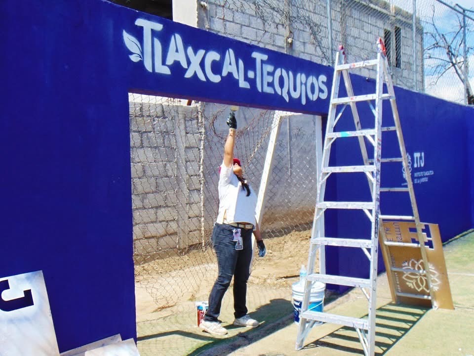 Juventudes transforman Tlaxcala: rehabilitan 45 espacios públicos en el estado