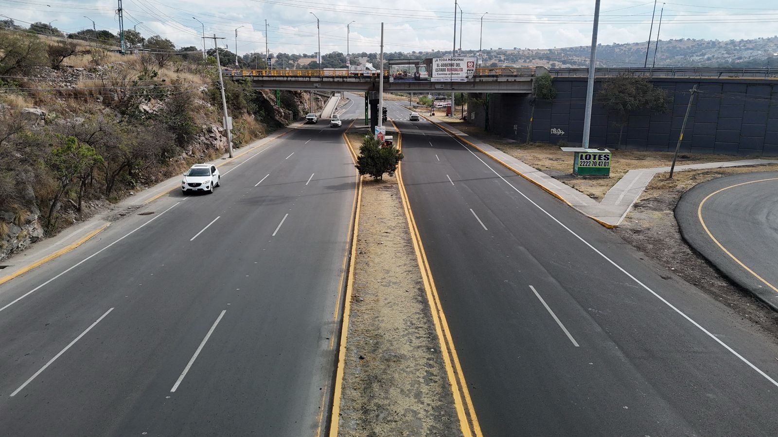 Gobierno de Puebla rehabilita 33 vialidades estratégicas en la capital