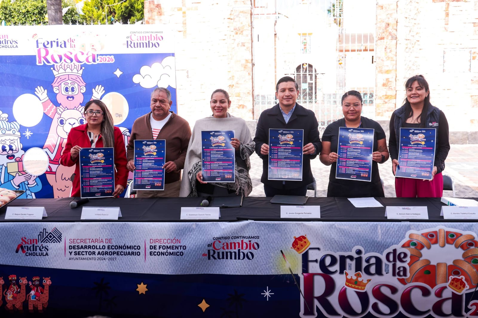 San Rafael Comac será sede de la Feria de la Rosca 2026 en San Andrés Cholula
