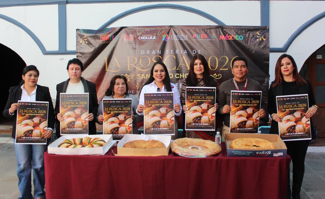 Fortalecer tradiciones y economía local: Feria de la Rosca San Pedro Cholula