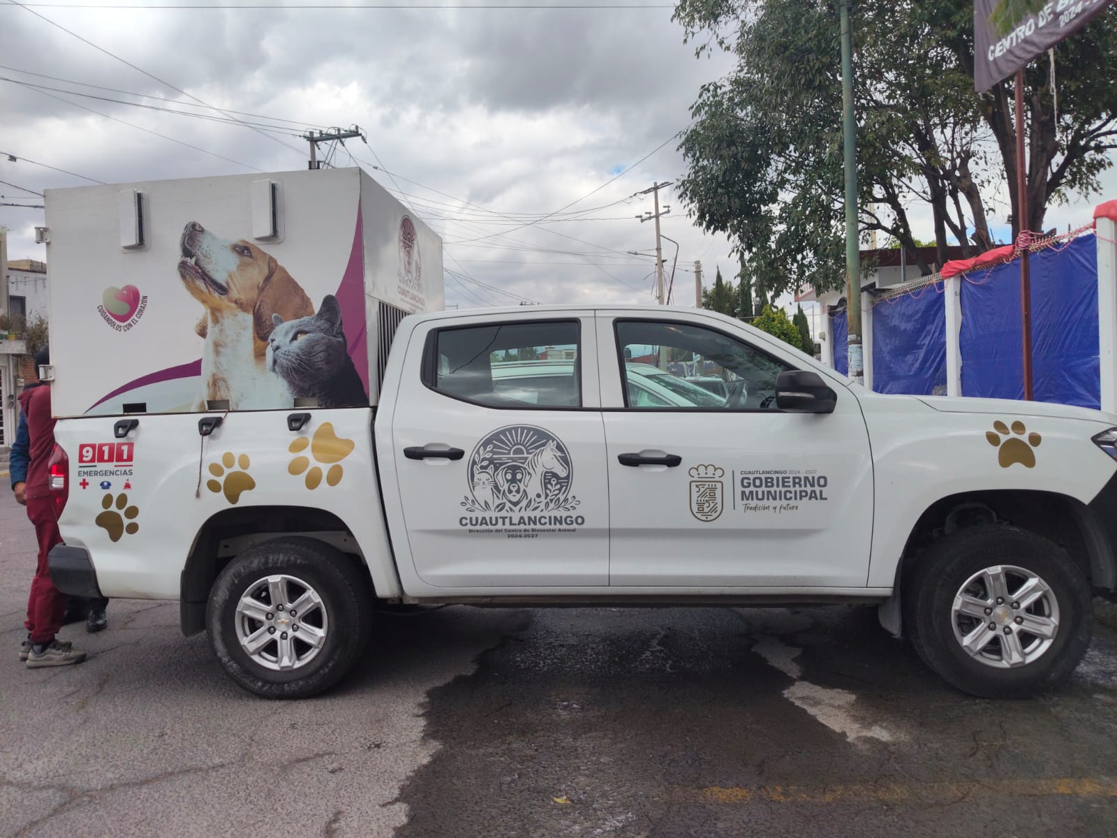 Autoridades de la FGE visitan Centro de Bienestar Animal de Cuautlancingo