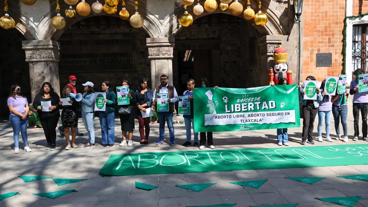 Tlaxcala celebra: ¡Aborto ya es ley! Exigen que gobierno cumpla sin excusas