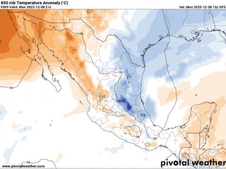 Llega el Frente Frío 19 y Puebla se pone en alerta