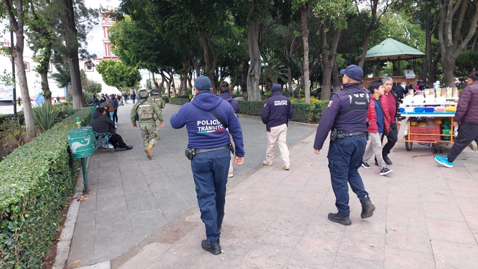 El Gobierno municipal refuerza seguridad en San Pedro Cholula
