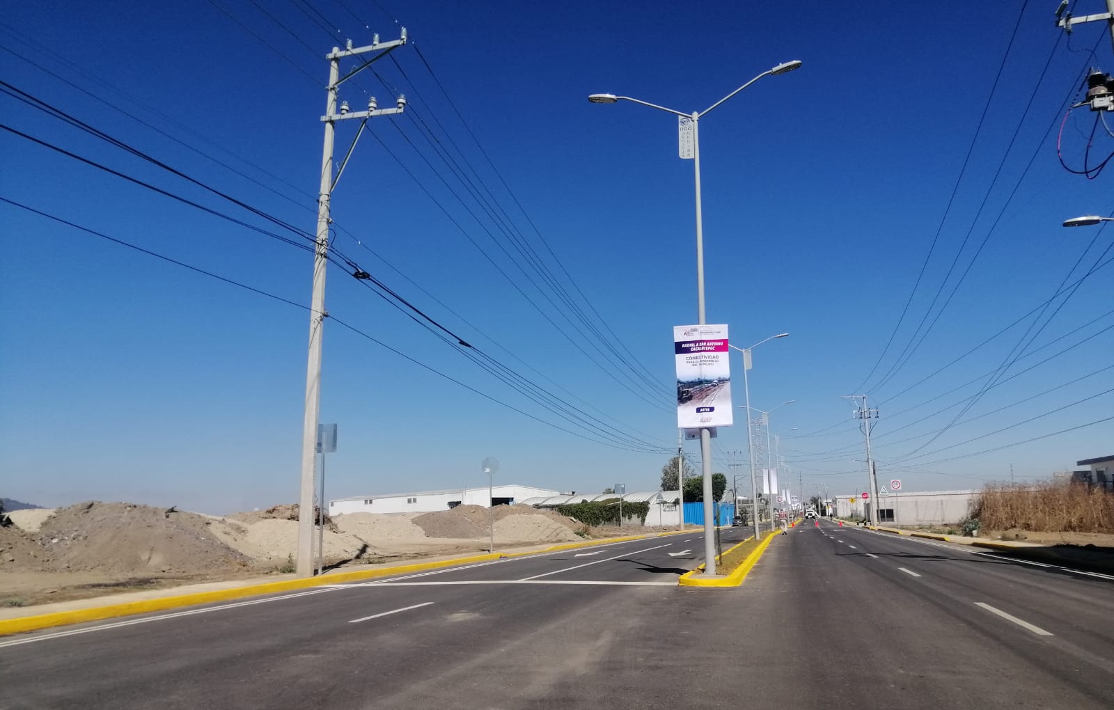 Entrega Guadalupe Cuautle Radial a San Antonio Cacalotepec