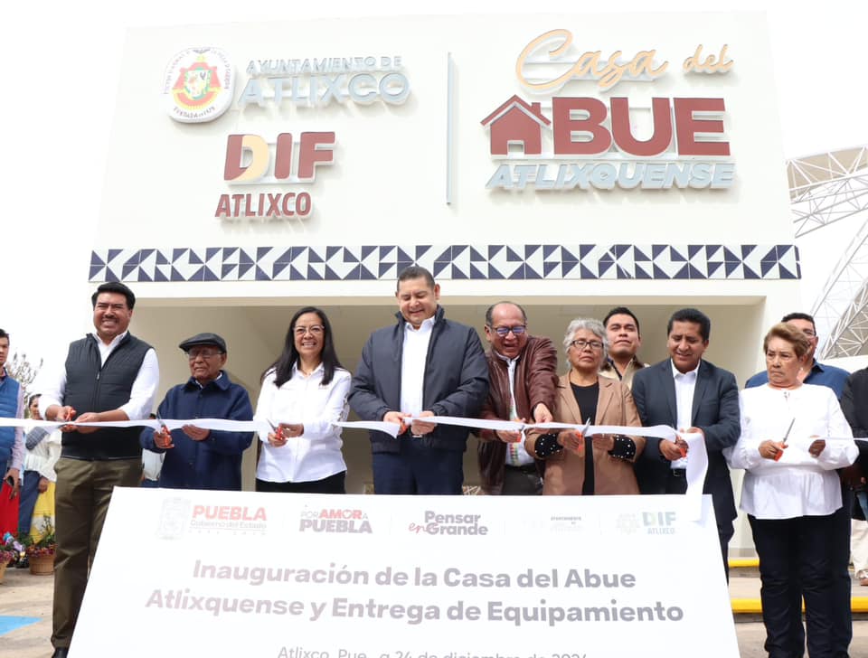 Inauguran la Casa del Abue Atlixquense: Un Refugio de Bienestar para los Adultos Mayores