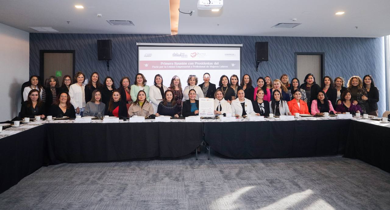 Encabeza Guadalupe Cuautle reunión del Pacto por la Unidad Empresarial y Profesional de Mujeres Líderes
