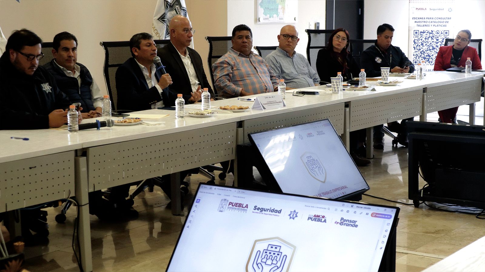 Suma esfuerzos Gobierno de Puebla con empresarios en materia de seguridad