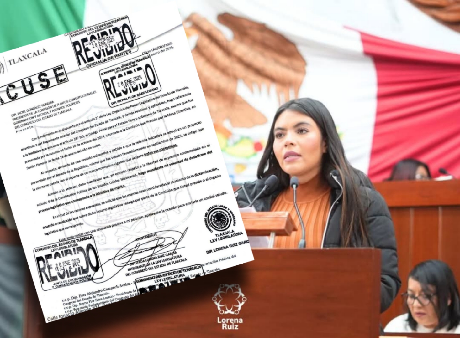 Por presión social desiste Lorena Ruiz de su iniciativa, marcha contra Ley Mordaza sigue en pie 