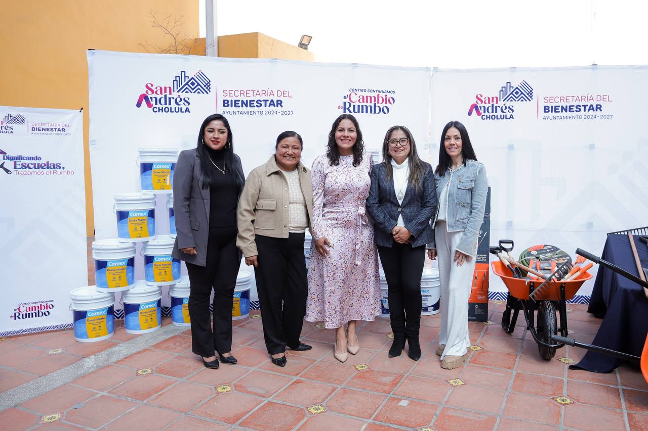 Impulsa gobierno de San Andrés Cholula estímulos para la comunidad escolar 