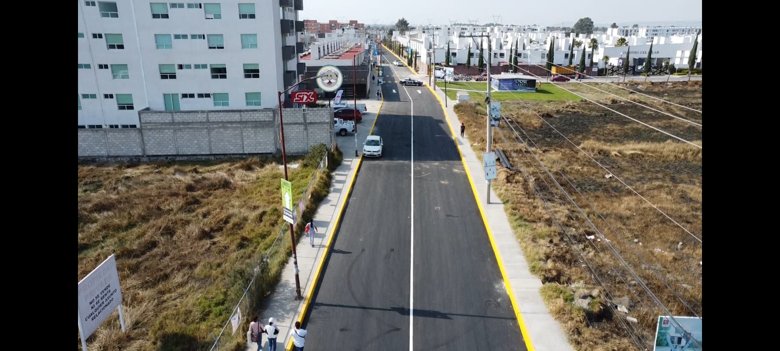 Armando Aguirre Inaugura rehabilitación de importante vialidad en Misiones de San Francisco