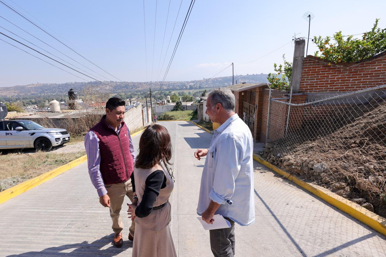 Gobernadora Lorena Cuéllar impulsa grandes obras en Santa Apolonia Teacalco y Tetlatlahuca, fortaleciendo a los 60 municipios de Tlaxcala