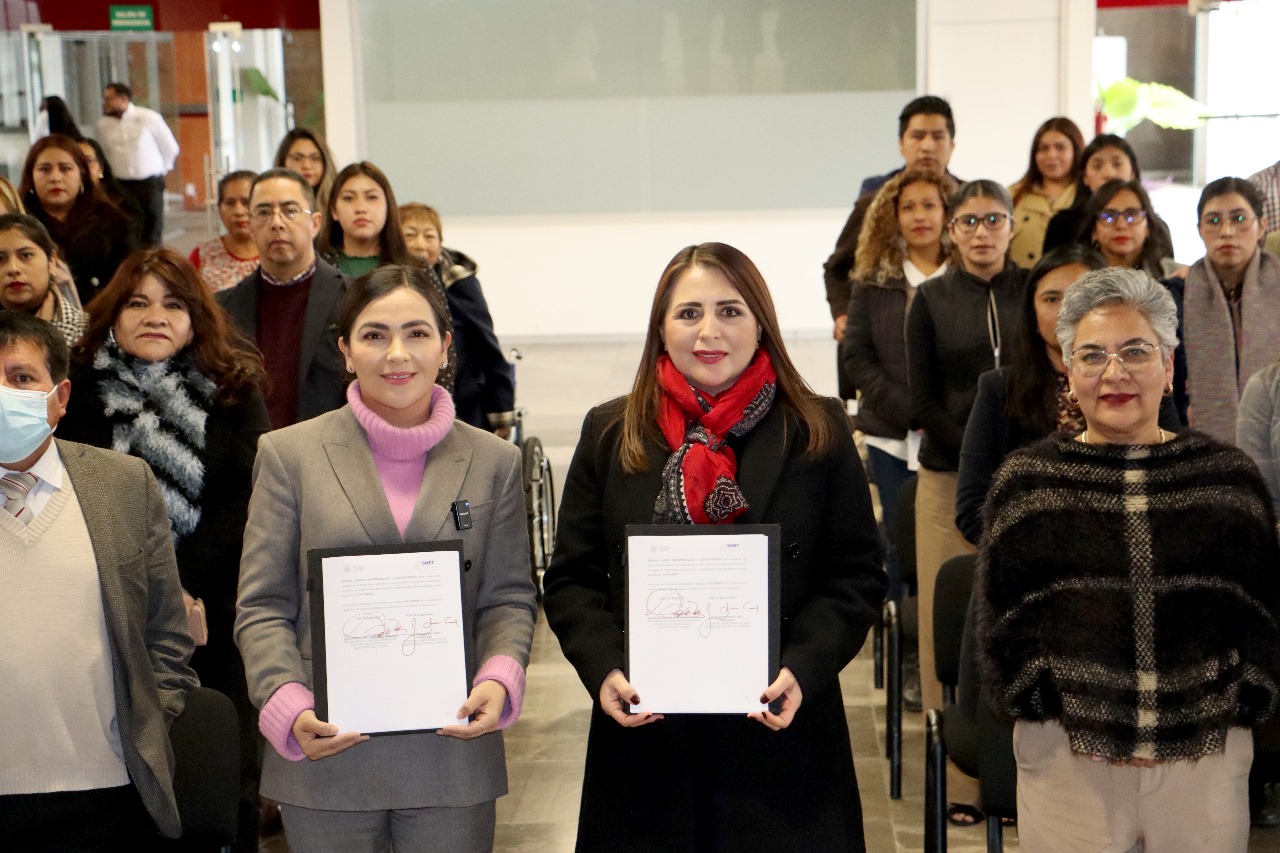 Convenio de Colaboración entre SMET y TSJ-CJE para la Protección de las Mujeres en Tlaxcala