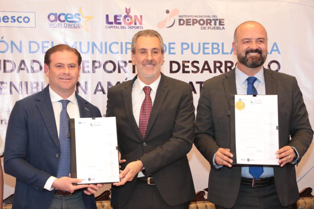 Puebla se Une a la Red de Ciudades Deporte y Desarrollo Sostenible de la UNESCO