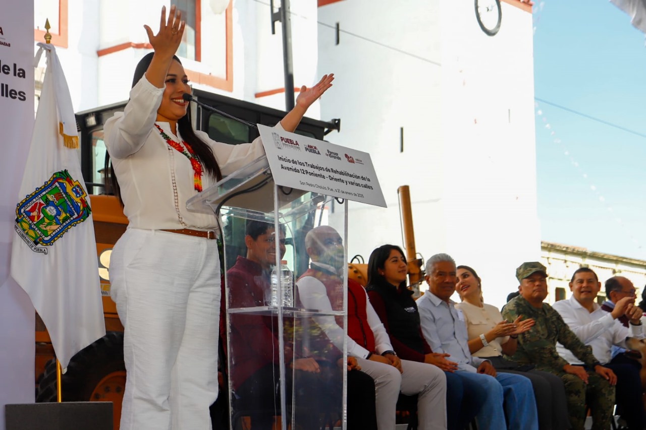 Por amor a Cholula y Puebla, trabajaremos sin descanso por la transformación: Tonantzin Fernández