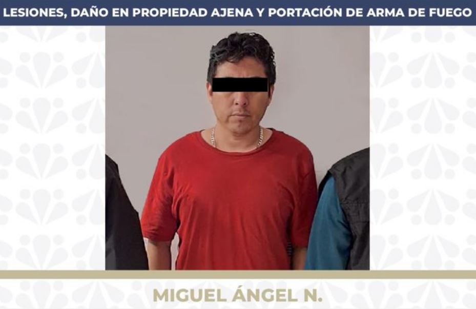 Vinculan a proceso a Miguel Ángel N. por atropellos, daños y arma ilegal