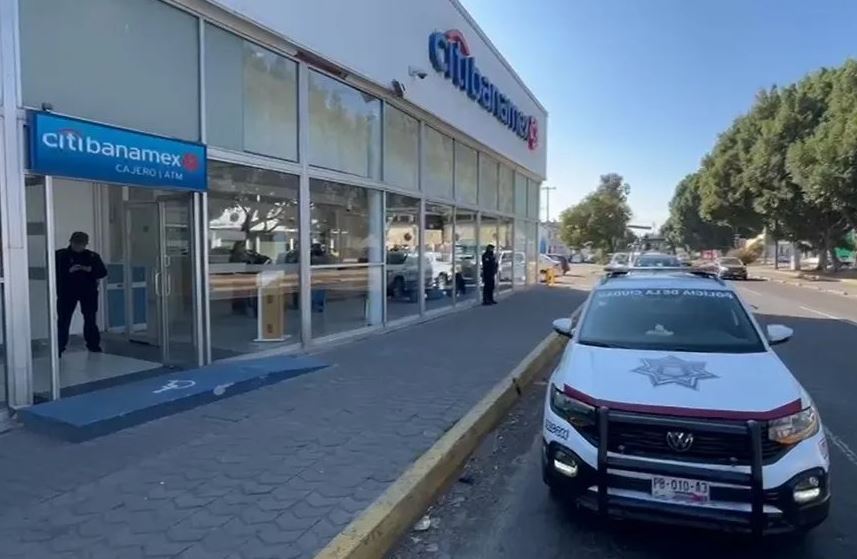 Robo en sucursal Banamex de Puebla: investigan nuevo asalto al banco