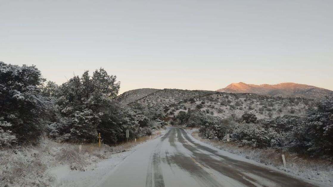 Guanajuato se cubre de blanco tras inesperada nevada