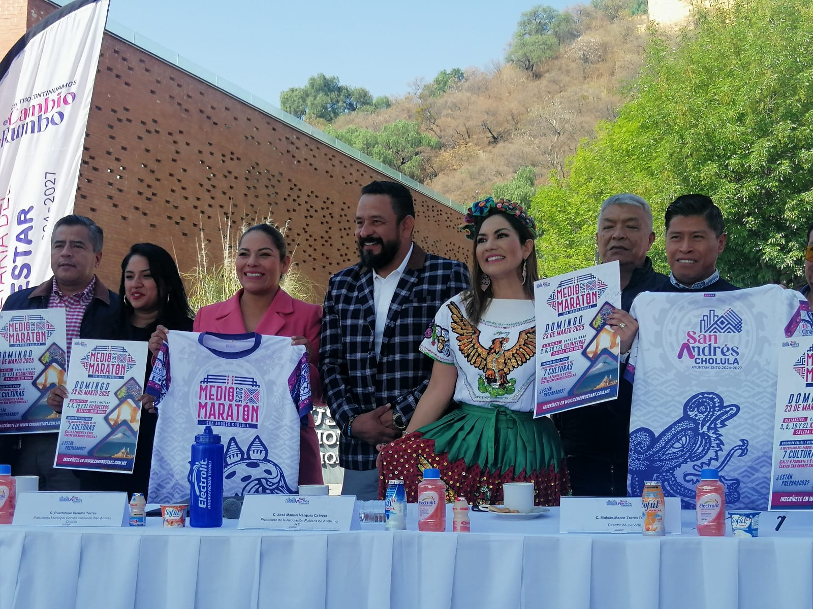 Anuncian el Medio Maratón de San Andrés Cholula Equinoccio 2025