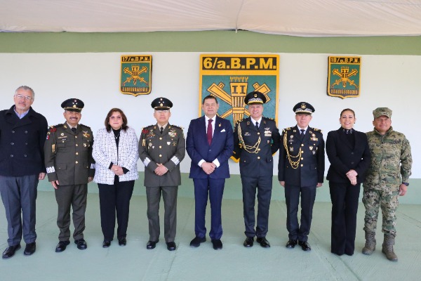 Rinde protesta nuevo comandante de la Guardia Nacional en Puebla 
