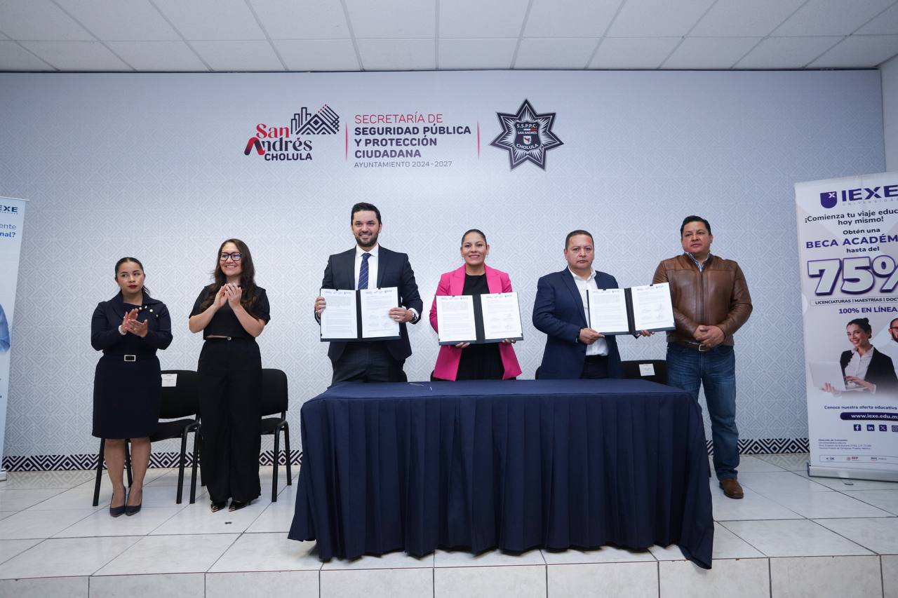 San Andrés Cholula impulsa la formación de su Policía