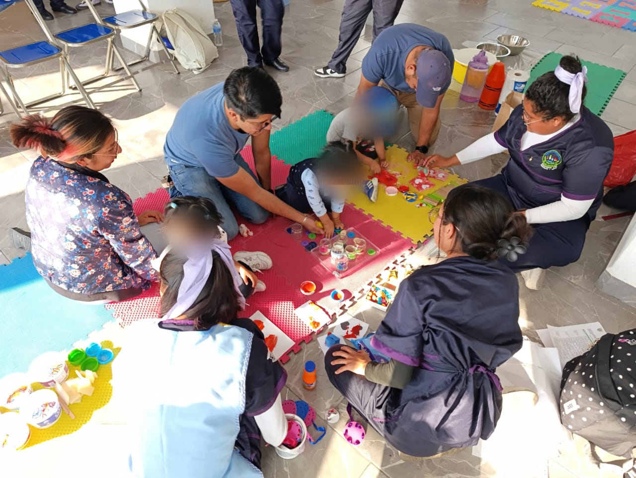 Con éxito se llevó acabo el "Taller de juegos de la primera infancia" en el DIF Municipal de Cuautlancingo 